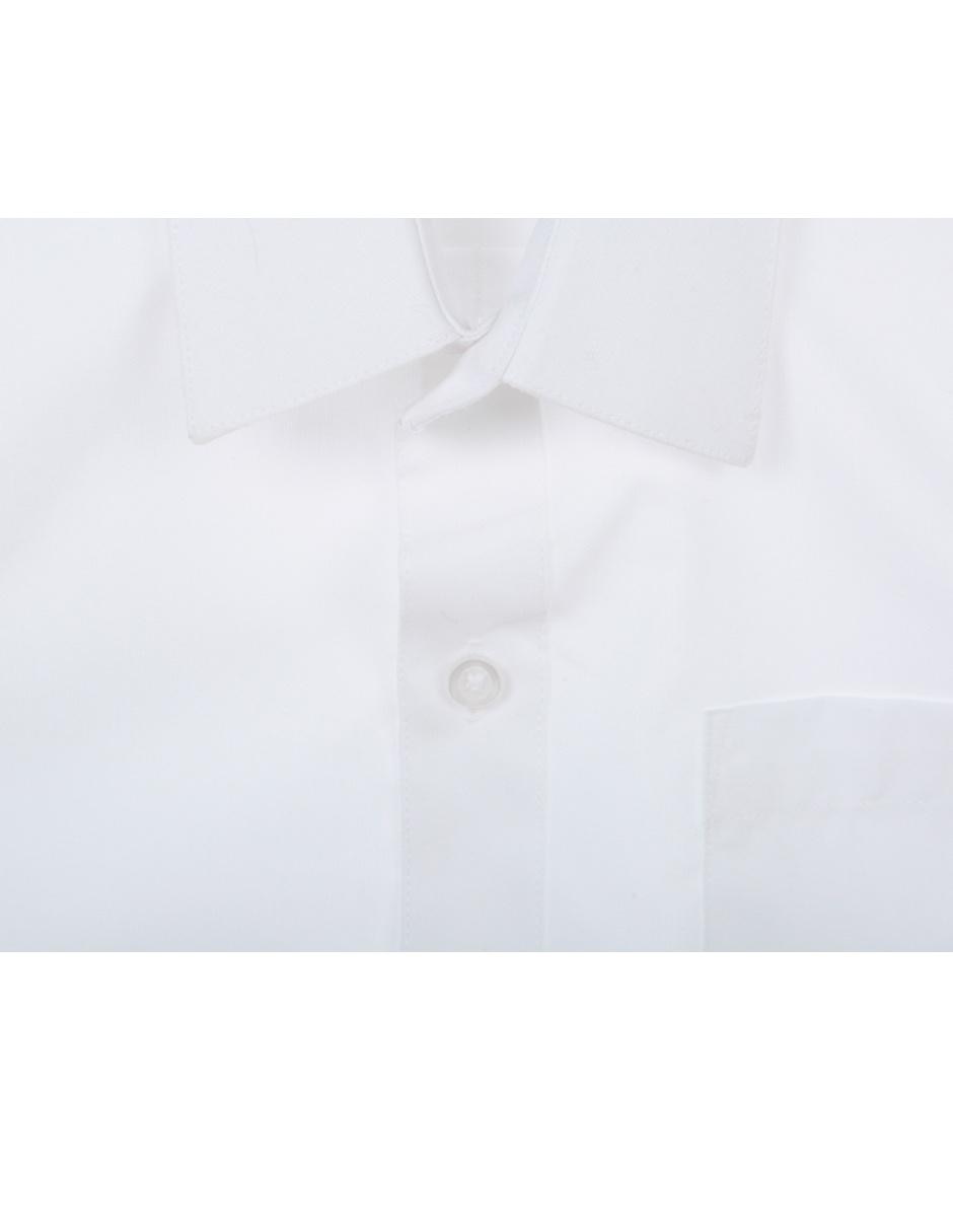 Camisa de vestir de algodón manga corta para niño