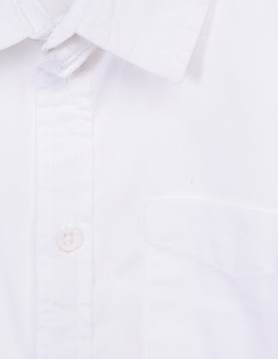 Camisa casual de algodón manga larga para niño