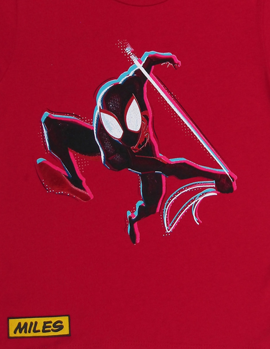 Playera Spider-Man manga corta para niño