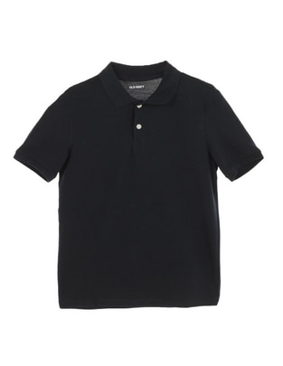 Playera tipo polo de algodón para niño Playera tipo polo de algodón para niño