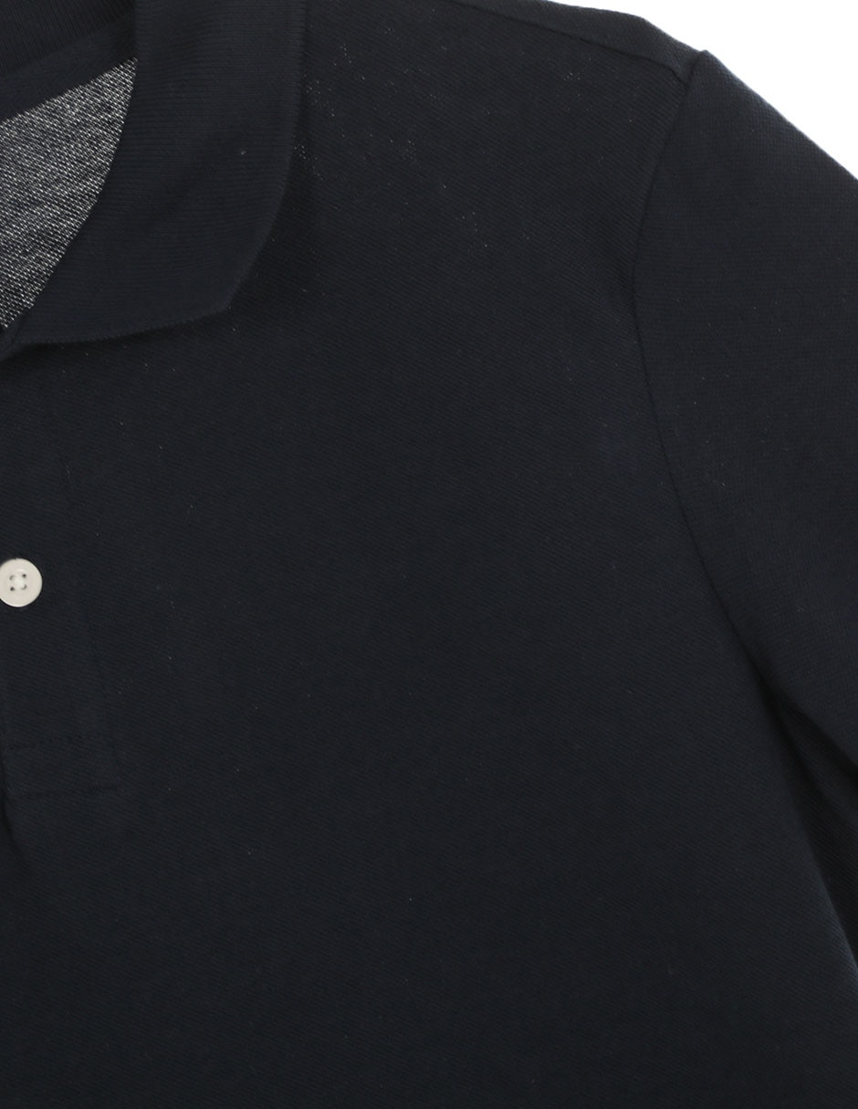 Playera tipo polo de algodón para niño 3