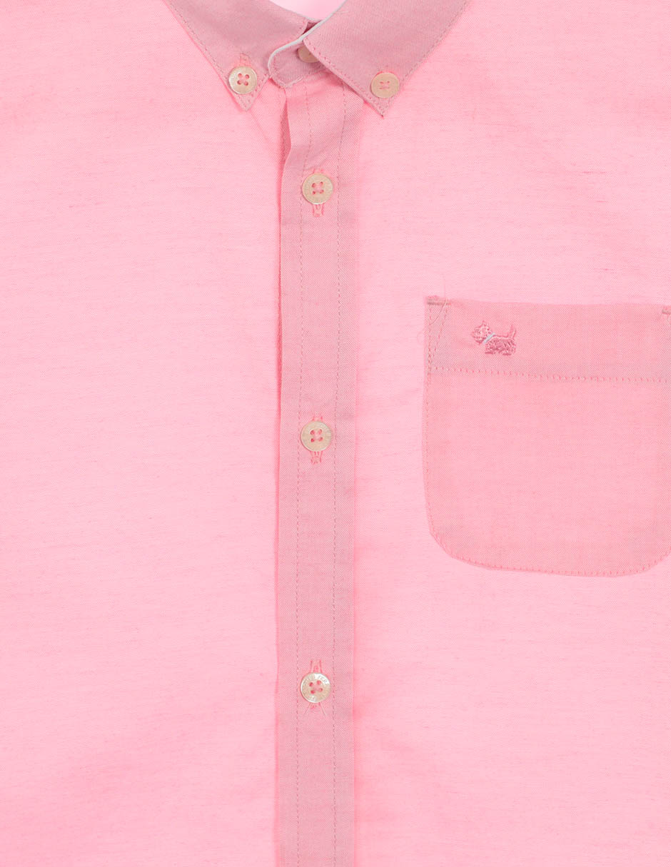Camisa casual de algodón manga larga para niño 3