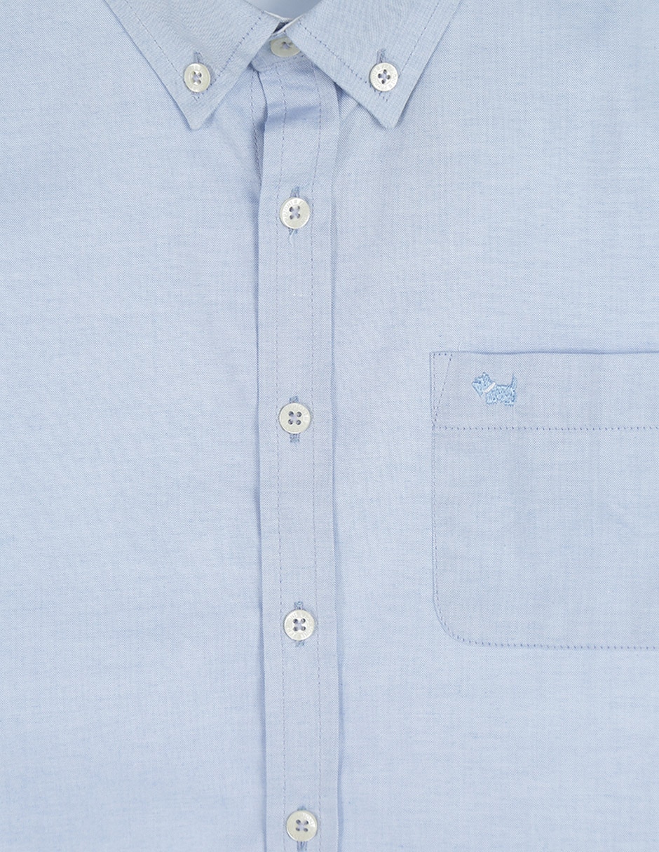 Camisa de algodón manga larga para niño
