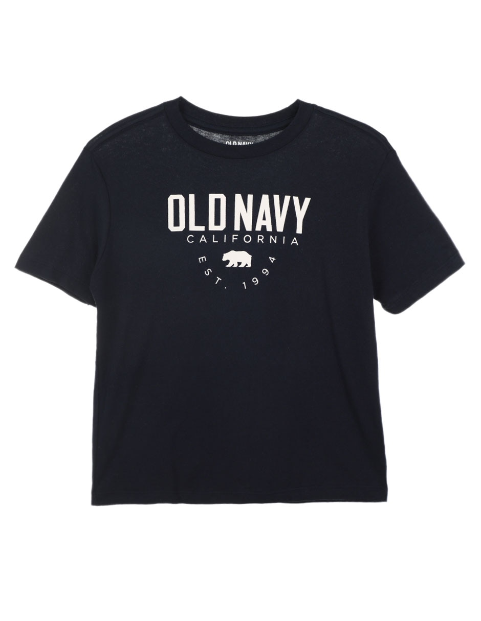Playera manga corta para niño