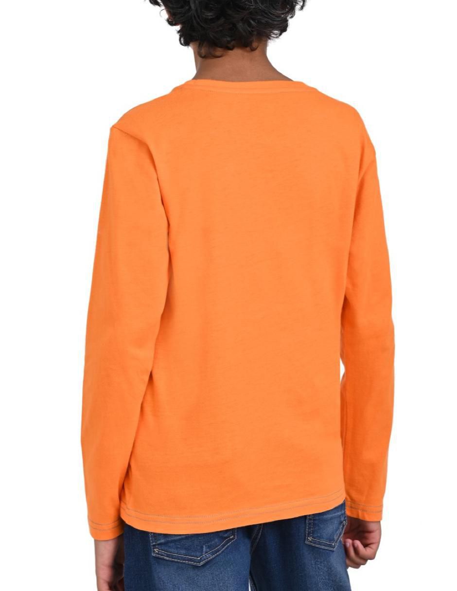 Playera Yale manga larga para niño