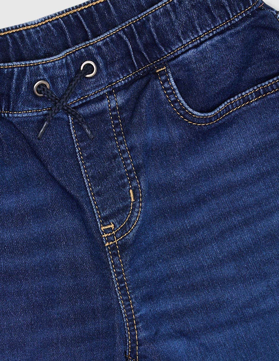 Jeans straight Cat & Jack lavado obscuro para niño
