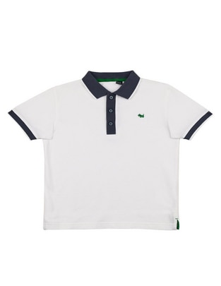 Playera tipo polo Yanai de algodón para bebé niño 1