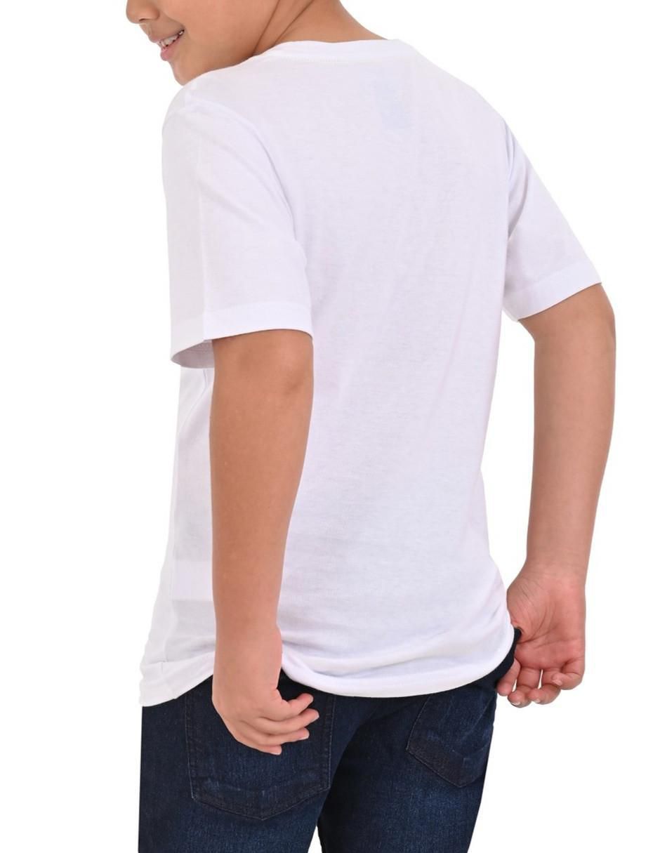 Playera Yale manga corta para niño