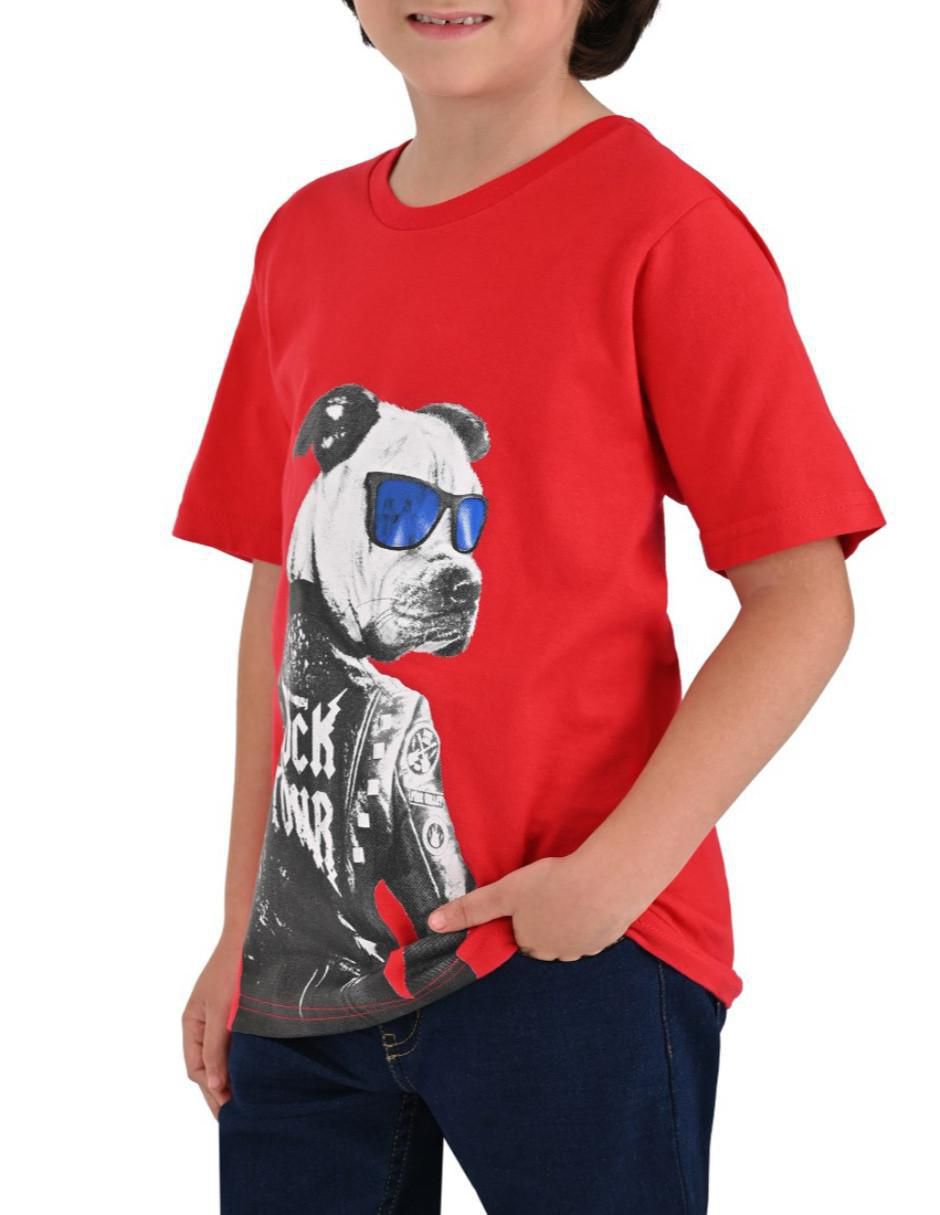 Playera manga corta para niño 3