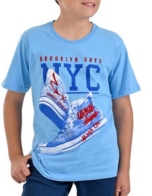 Playera manga corta para niño Playera manga corta para niño