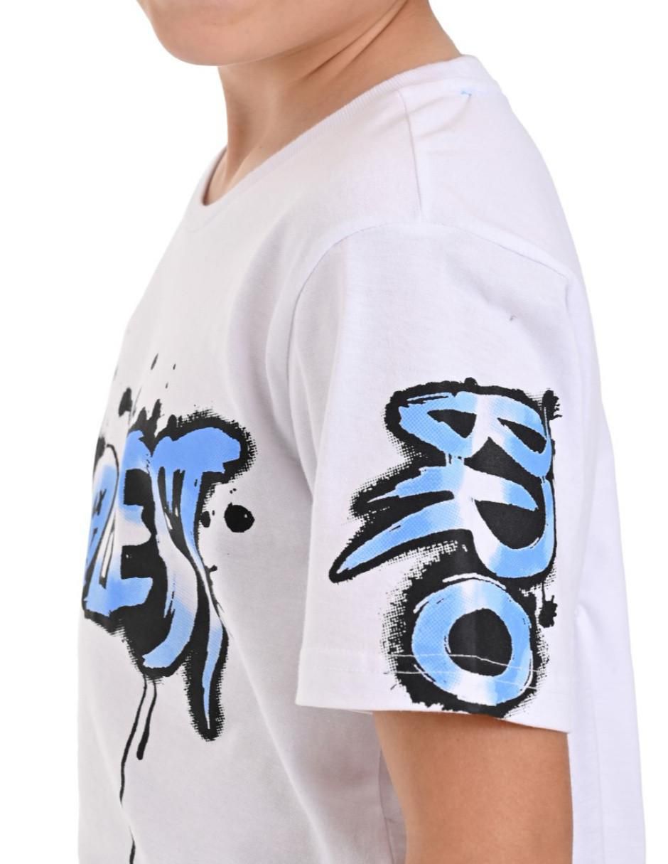 Playera Yale manga corta para niño