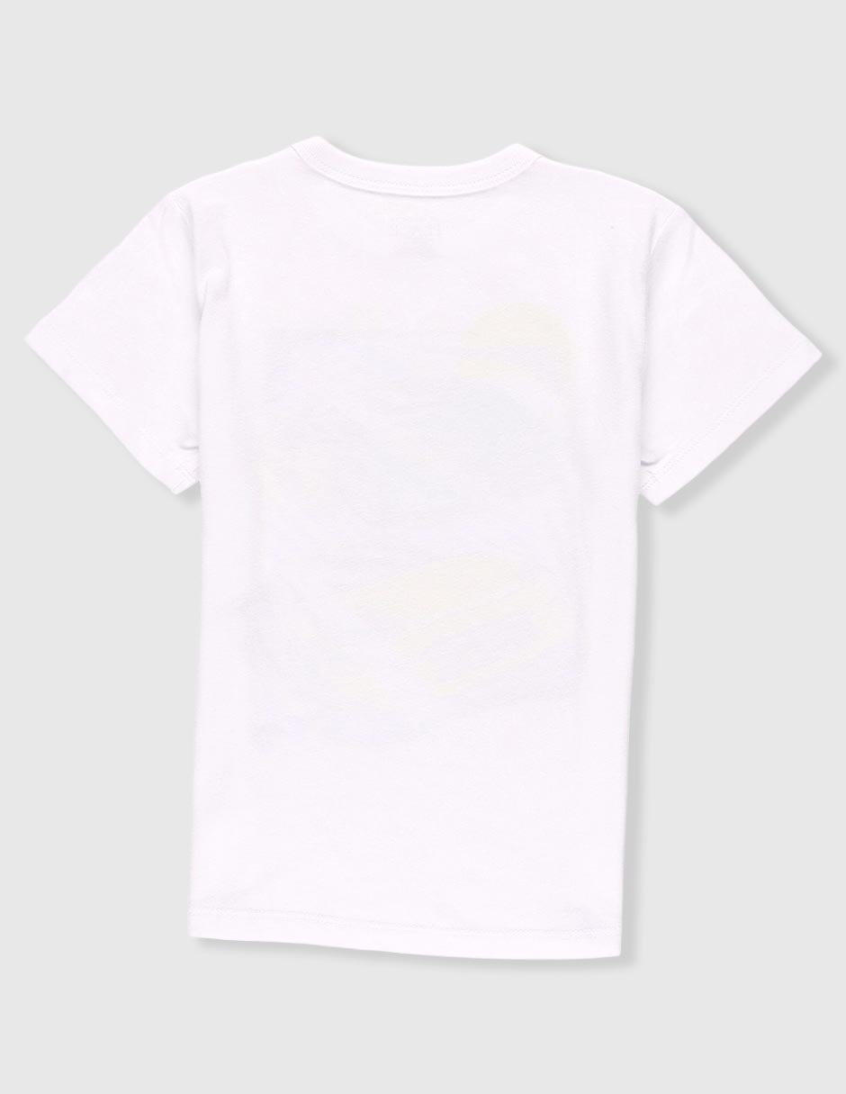 Playera manga corta para niño