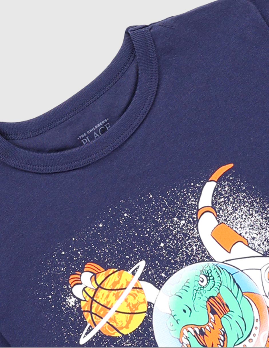 Playera The Childrens Place manga corta para niño