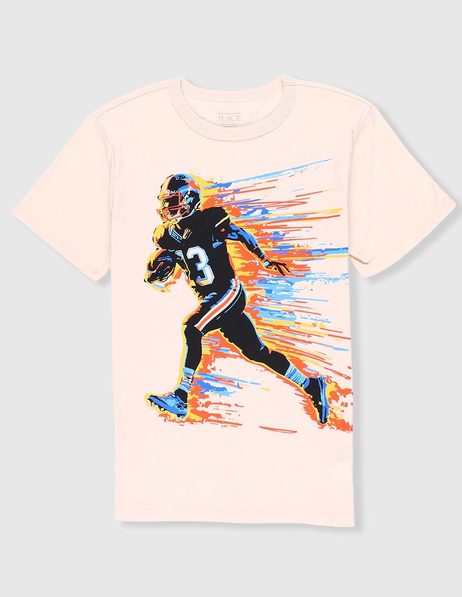 Playera manga corta para niño