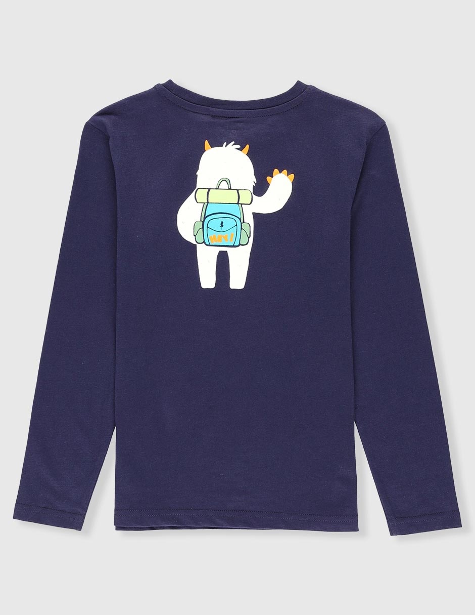 Playera Matt & manga larga para niño 5
