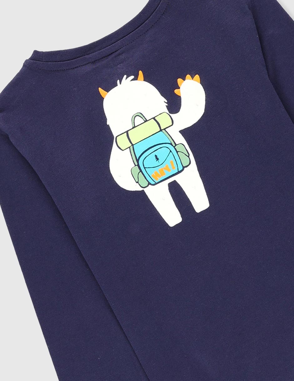 Playera Matt & manga larga para niño 7