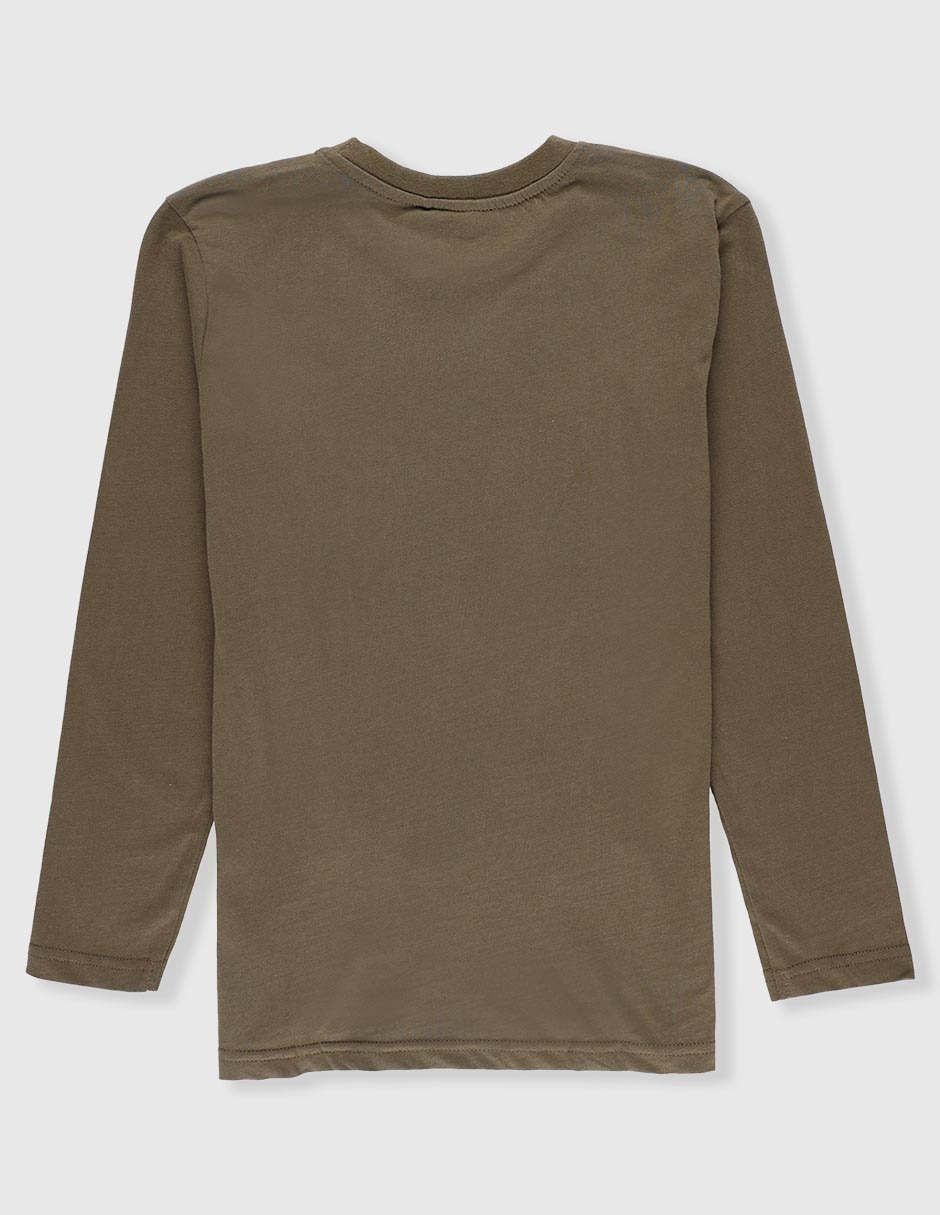 Playera manga larga para niño 2