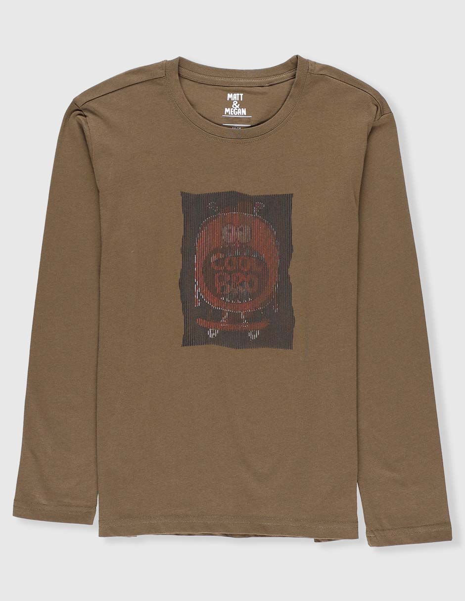 Playera Skate manga larga para niño 1