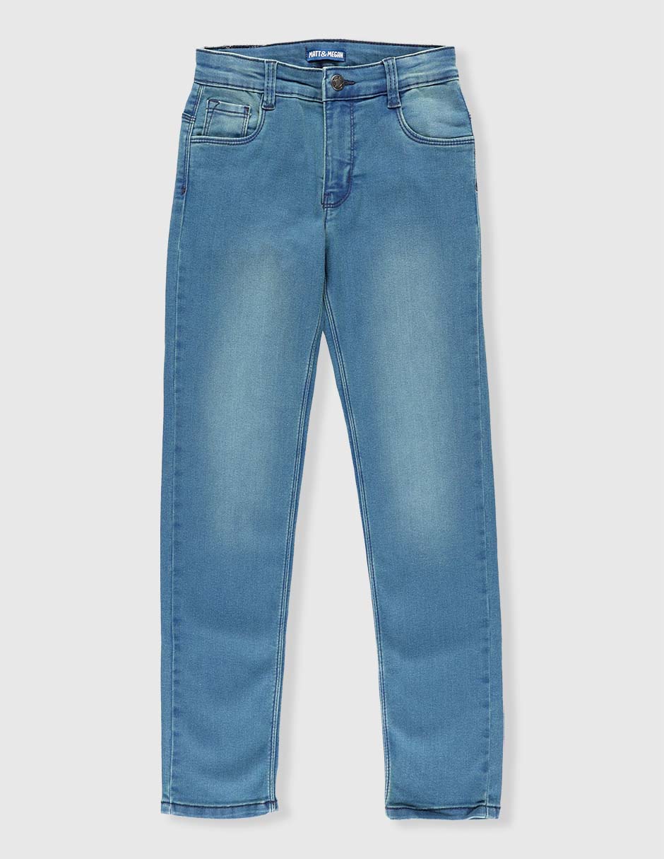 Jeans straight Matt & Megan para niño
