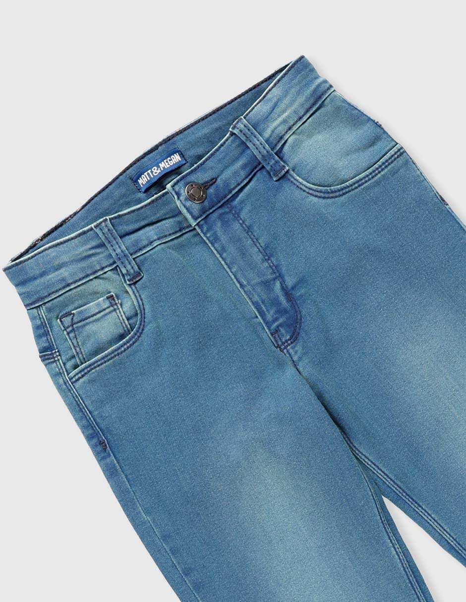 Jeans straight Matt & Megan para niño