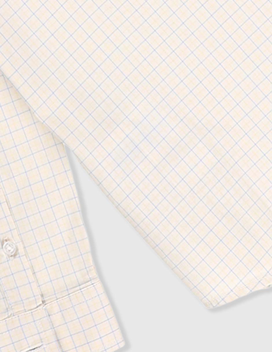 Camisa de vestir Piquenique Collection de algodón manga larga para niño