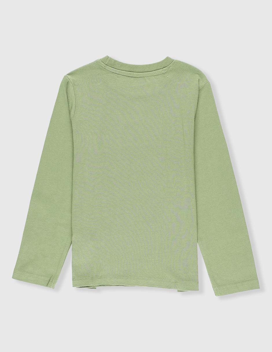 Playera manga larga para niño 5
