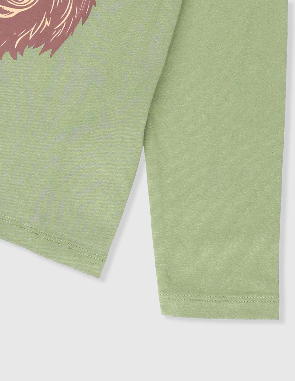 Playera manga larga para niño 7