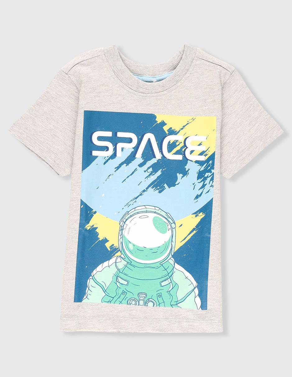 Playera manga corta para niño Playera manga corta para niño