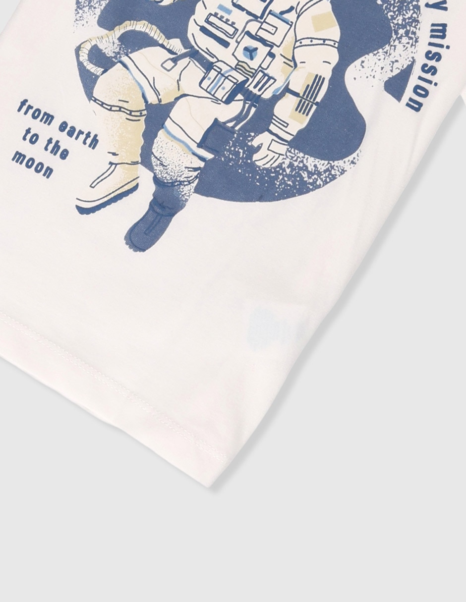 Playera manga corta para niño 7