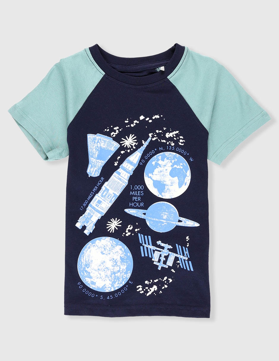 Playera manga corta para niño 1