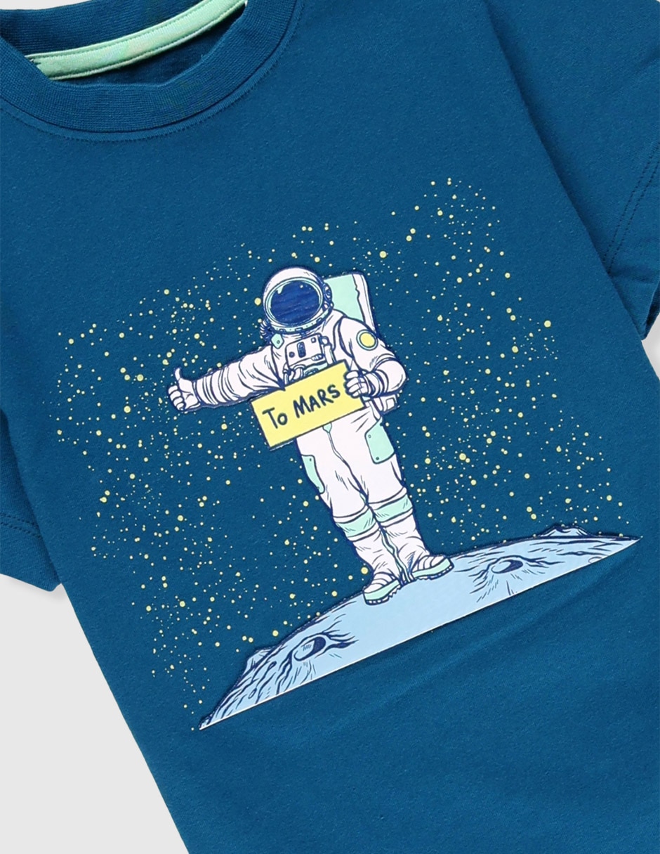 Playera manga corta para niño 6