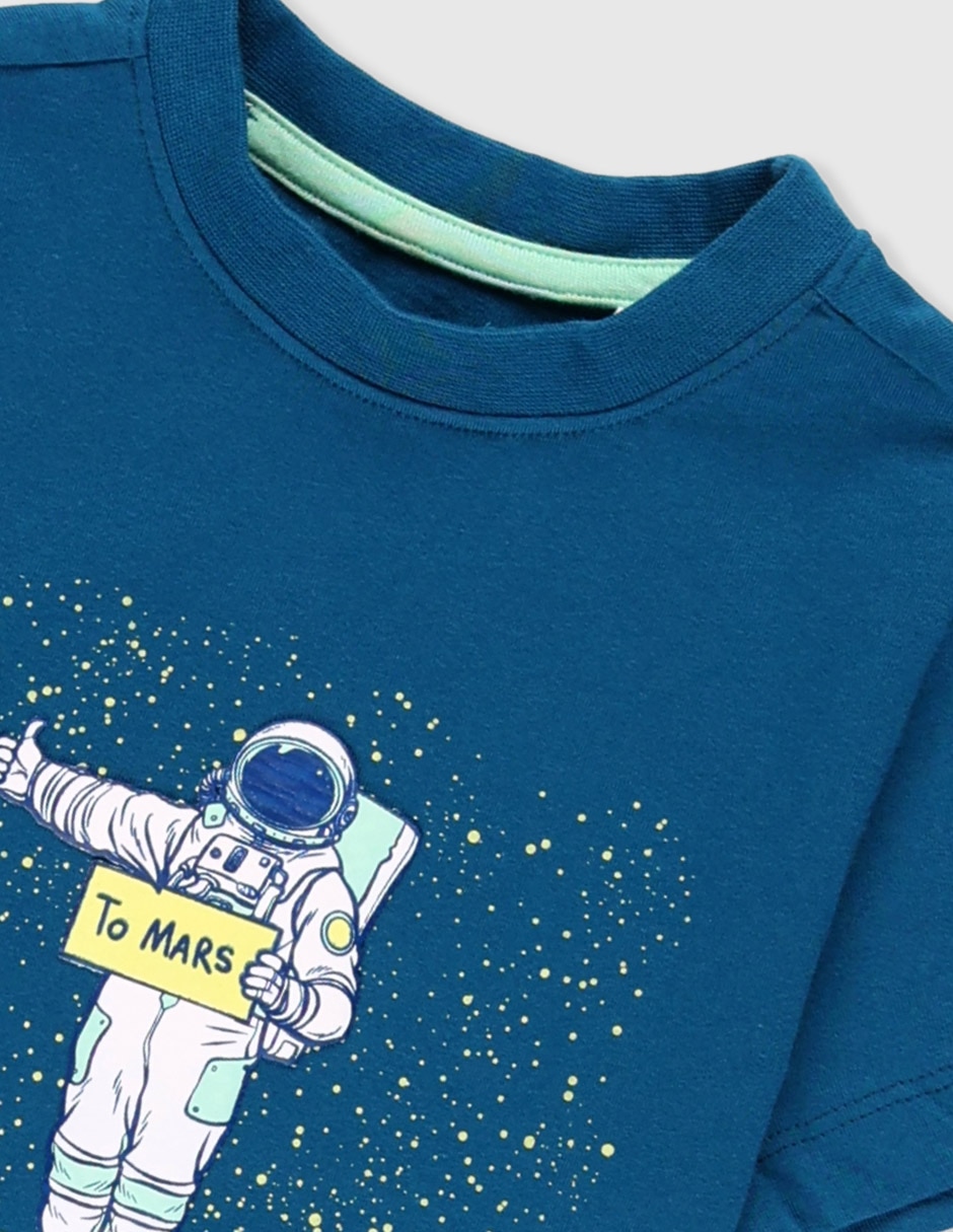 Playera manga corta para niño 7