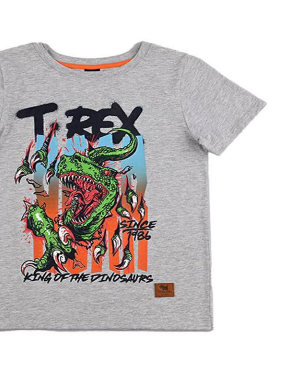Playera manga corta para niño
