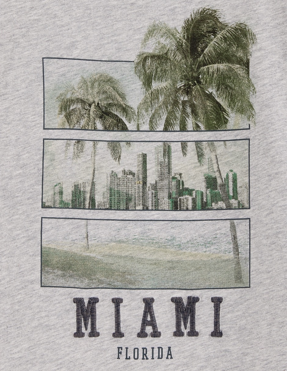 Playera manga corta para niño