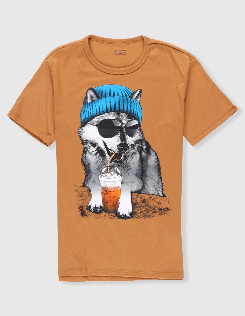 Playera manga corta para niño Playera manga corta para niño