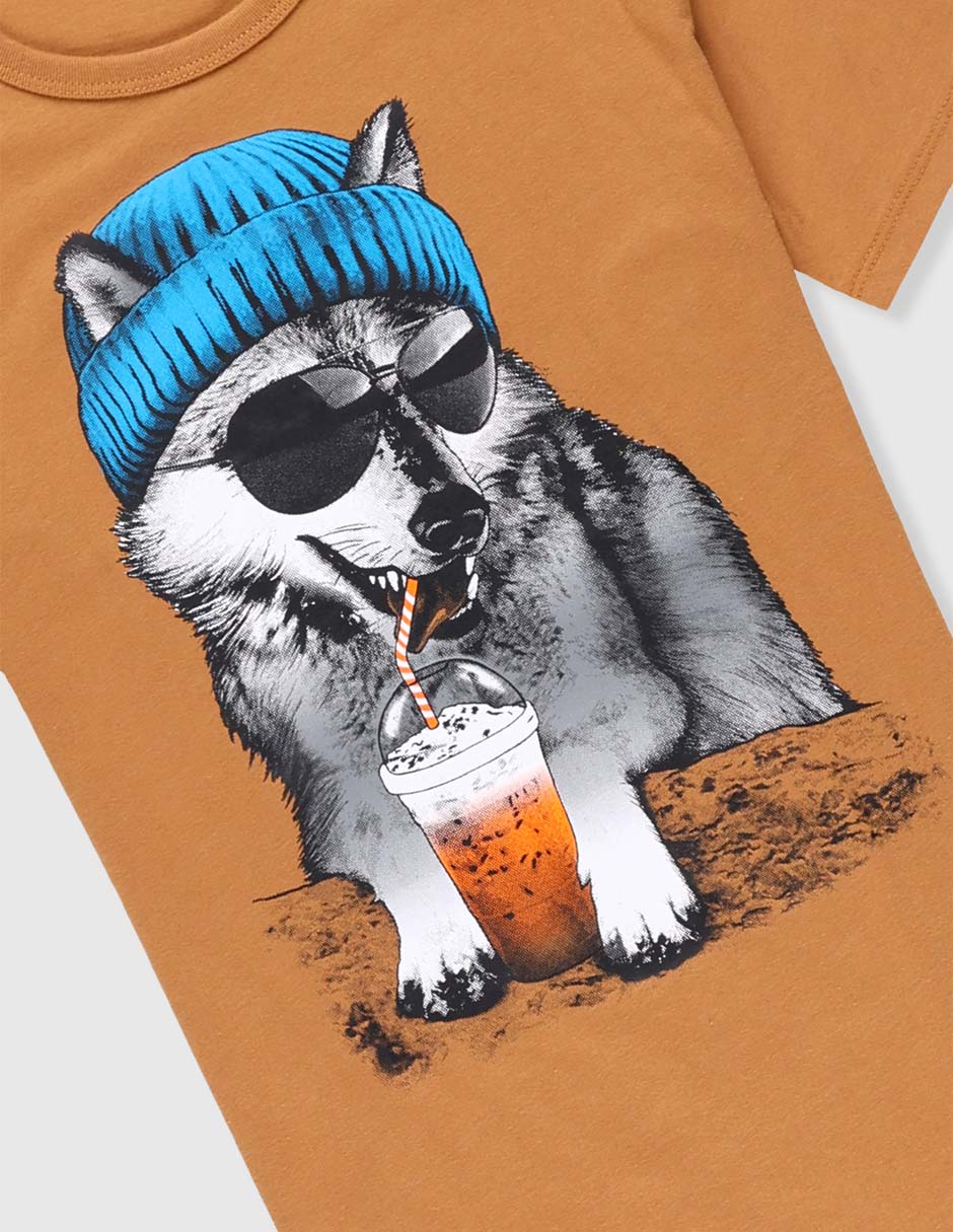 Playera manga corta para niño 3