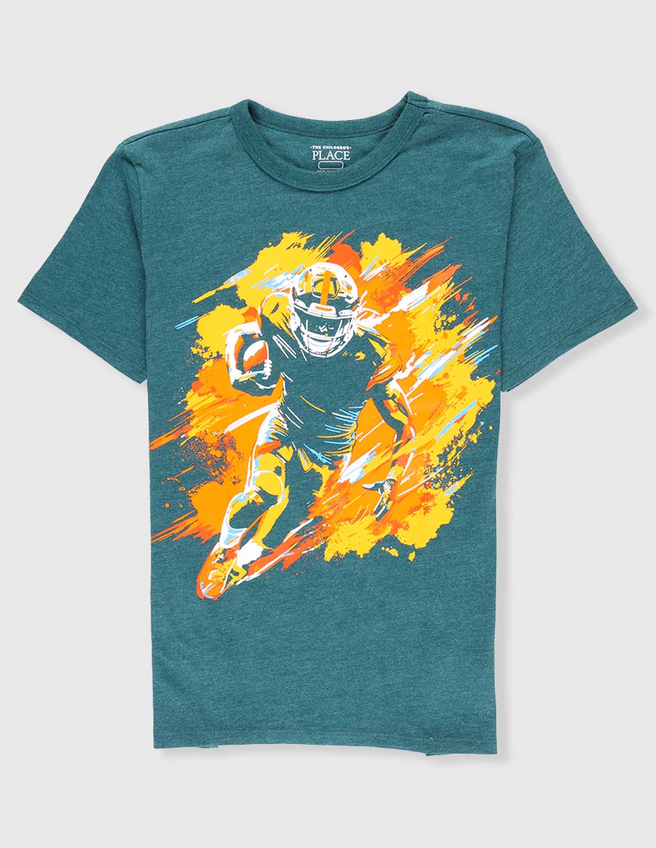 Playera manga corta para niño Playera manga corta para niño