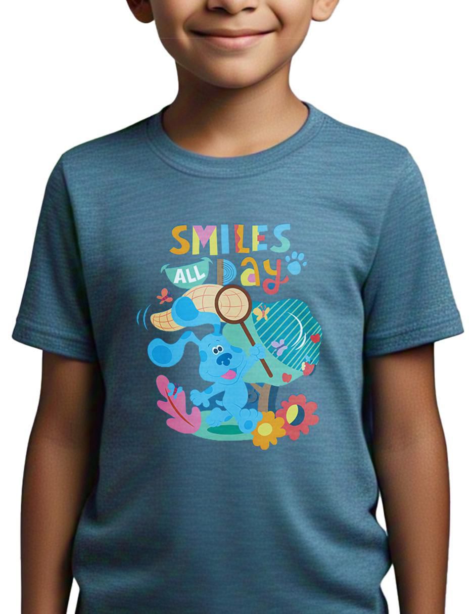Playera Blue manga corta para niño 4