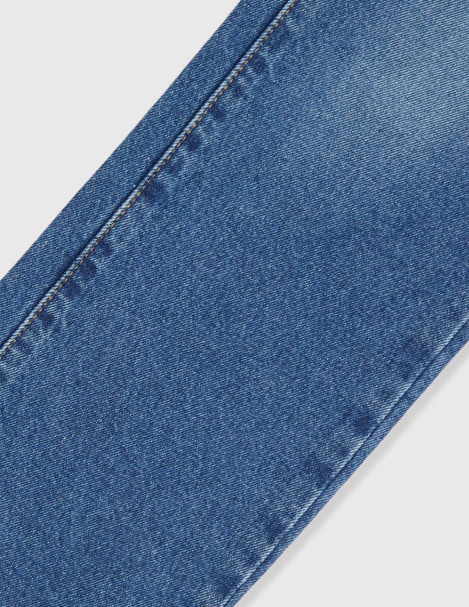 Jeans straight deslavado para niño 4