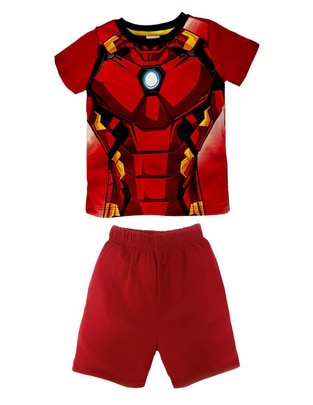 Conjunto iron man de algodón para Niño Conjunto iron man de algodón para Niño