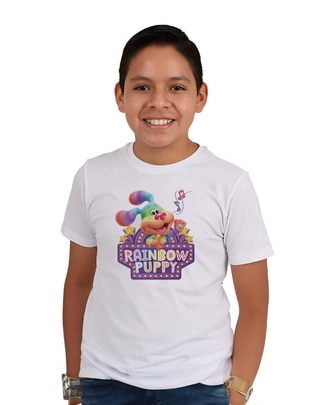 Playera manga corta para niño
