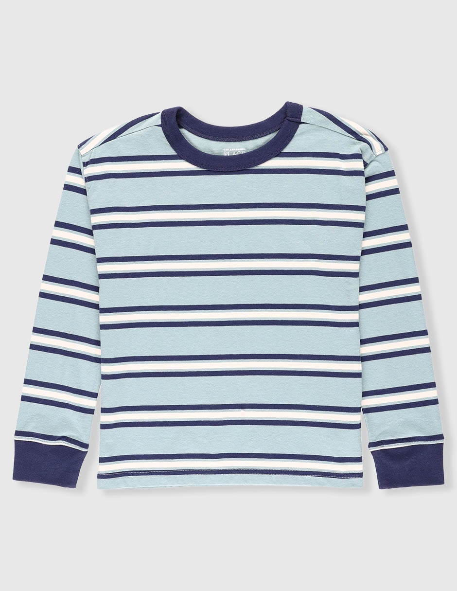 Playera The Childrens Place manga larga para niño 1