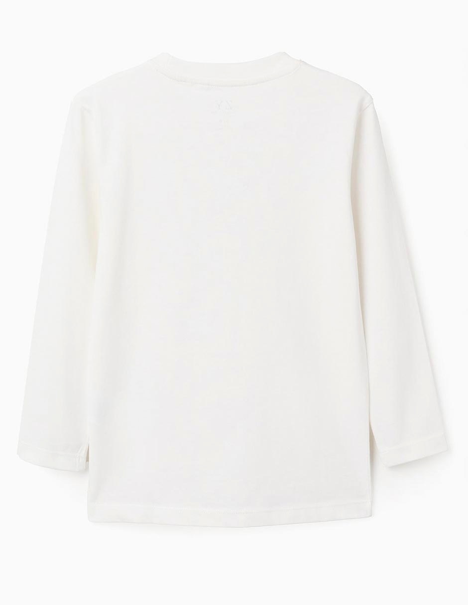 Playera Zippy manga larga para niño 4