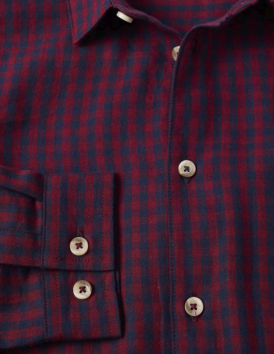 Camisa casual manga larga para niño 5