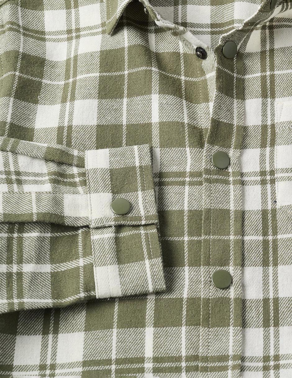 Camisa casual manga larga para niño