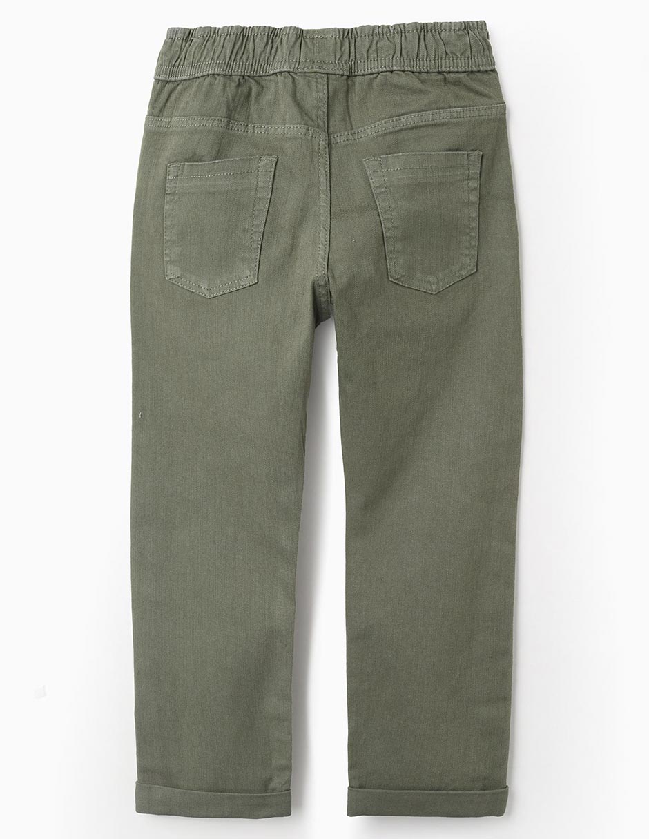 Pantalón con jareta relaxed Zippy para niño