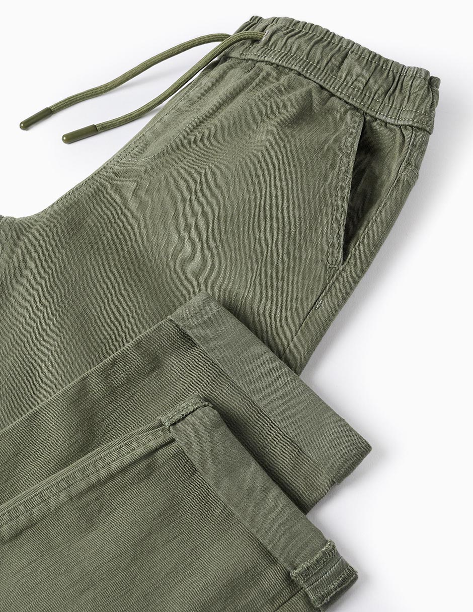 Pantalón con jareta relaxed Zippy para niño