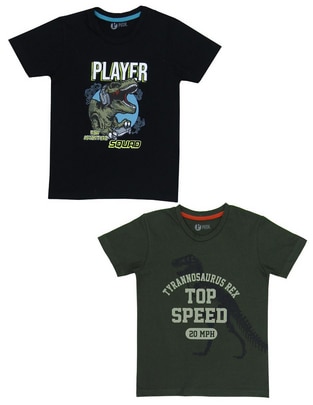 Set playera manga corta para niño
