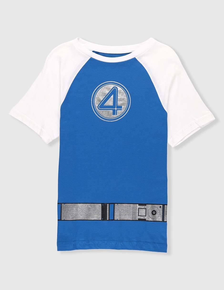 Playera Los 4 Fantásticos manga corta para niño