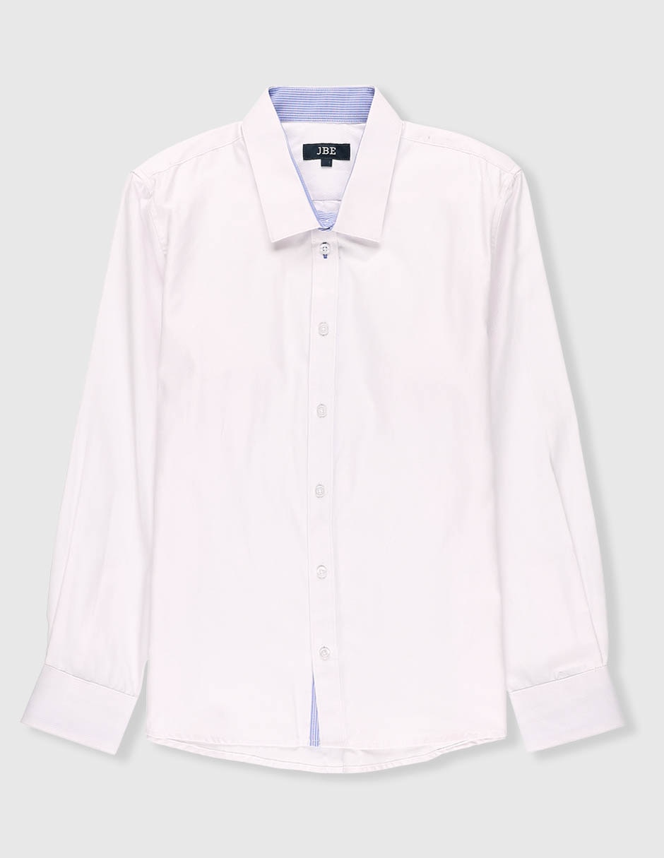 Camisa de vestir Jbe manga larga para niño
